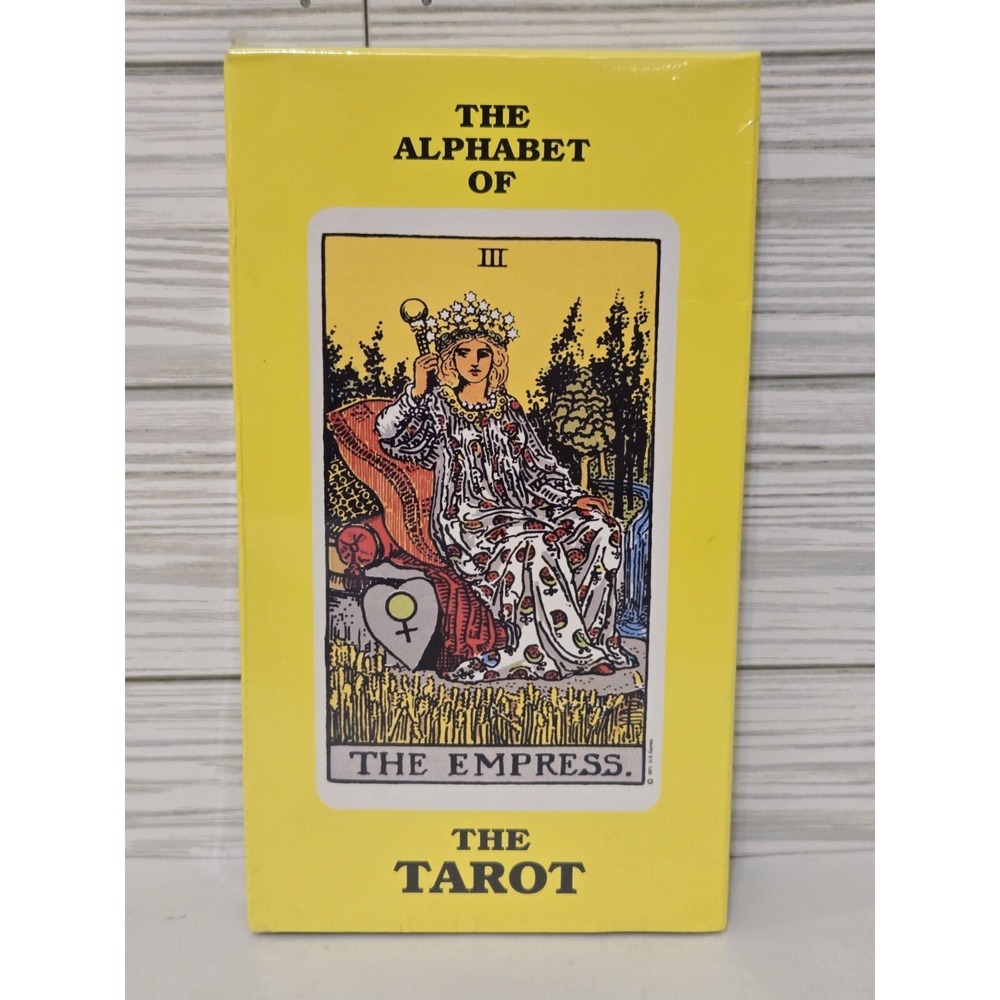 THE ALPHABET OF THE TAROT VHS ROSEMARY TAYLOR COLOR 53 MIN 1993 SUCH VIDEO NEW